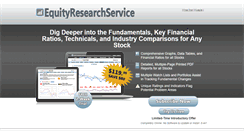 Desktop Screenshot of equityresearchservice.com